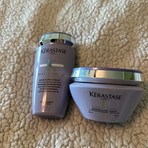 KERASTASE PARIS BLONDE ABSOLU MASQUE AND SHAMPOO 💜 (USED)
